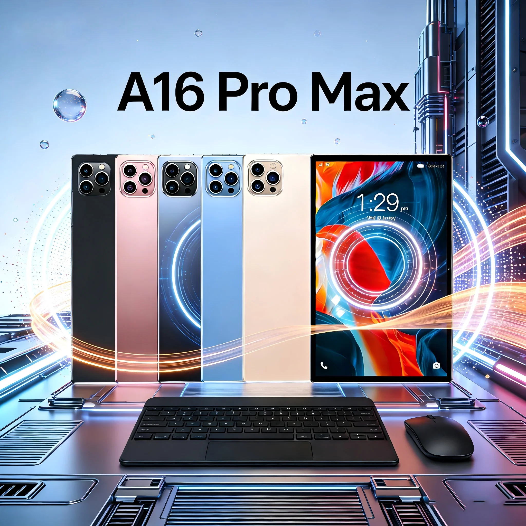 

Горячая новинка: планшет 16 Pro Max, 8 ГБ ОЗУ, 256 ГБ ПЗУ, Android 15, HD-дисплей, игровой планшет