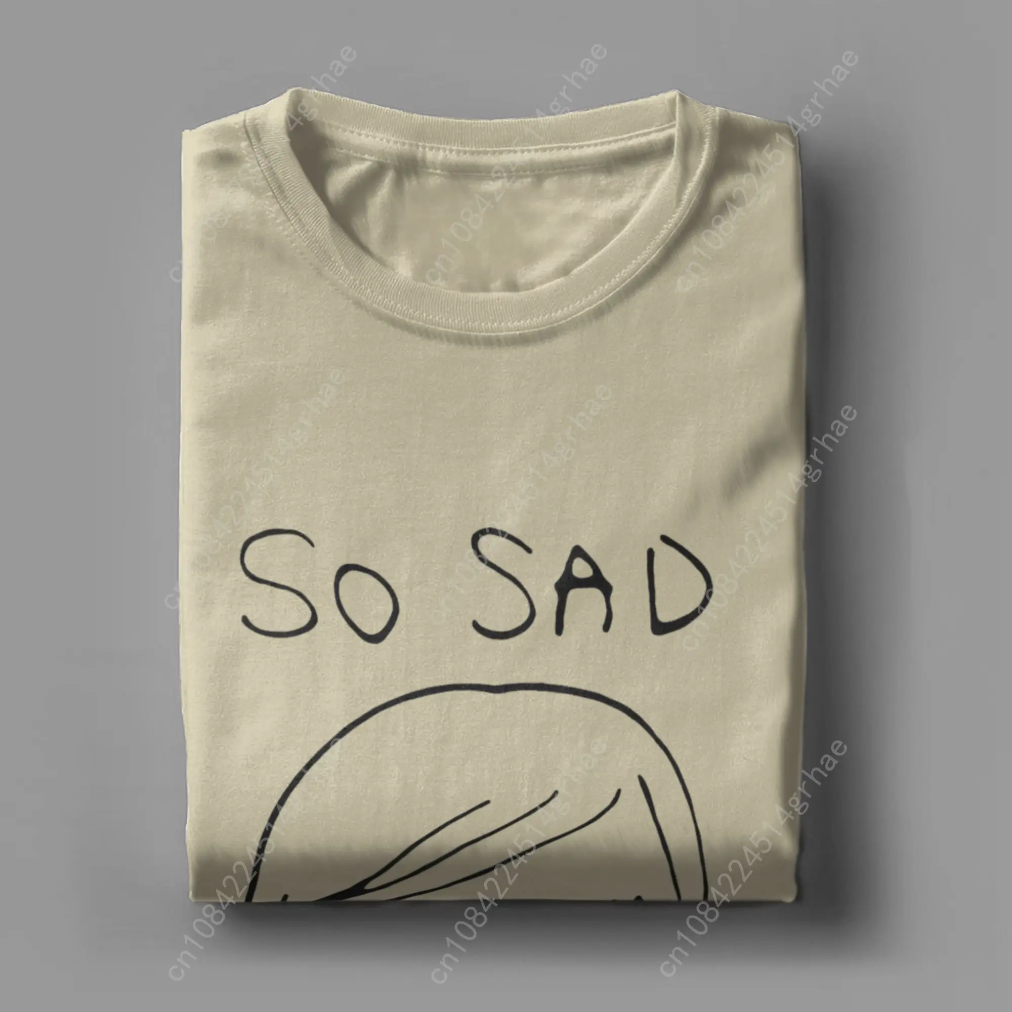 Camiseta Yoshitomo Nara para hombre, camiseta impresionante 100% de algodón con cuello redondo, camiseta tan triste, ropa de manga corta de verano