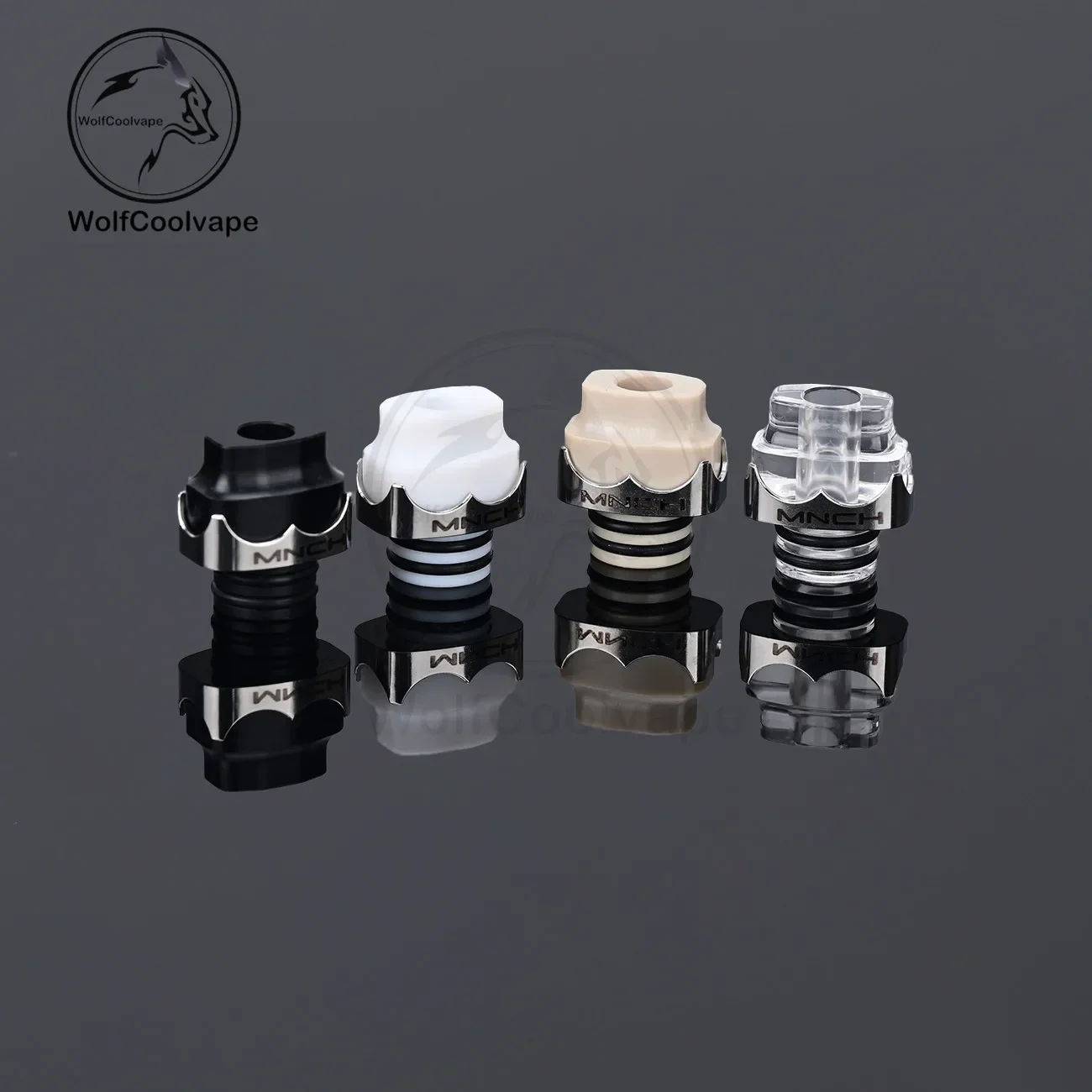 Wolfcoolvape Monarchy Itip 510 نمط بالتنقيط تلميح المعبرة صالح RDA RTA RDTA MTL البخاخة Vape خزان وزارة الدفاع ملحق