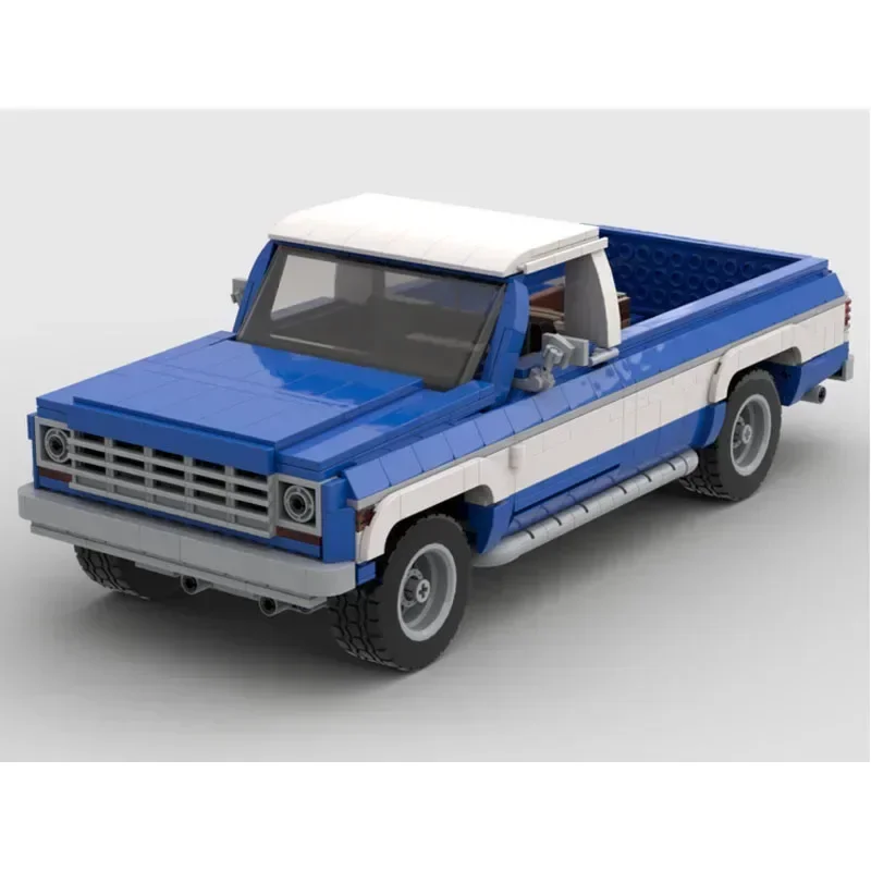 Classic Silverado 1978 Truck Assembly Splicing Building Block Model 1233 Car Parts Building Block Adult Kids Birthday Toy Gift