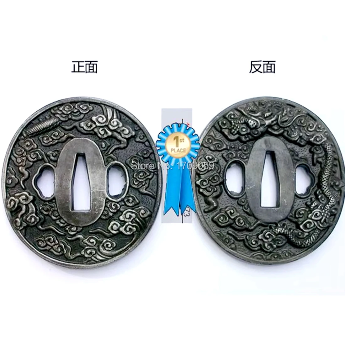 Wondefuul Japanese Alloy Guard Tsuba For Samurai Katana Sword Knife Guard Wakizashi HandMade