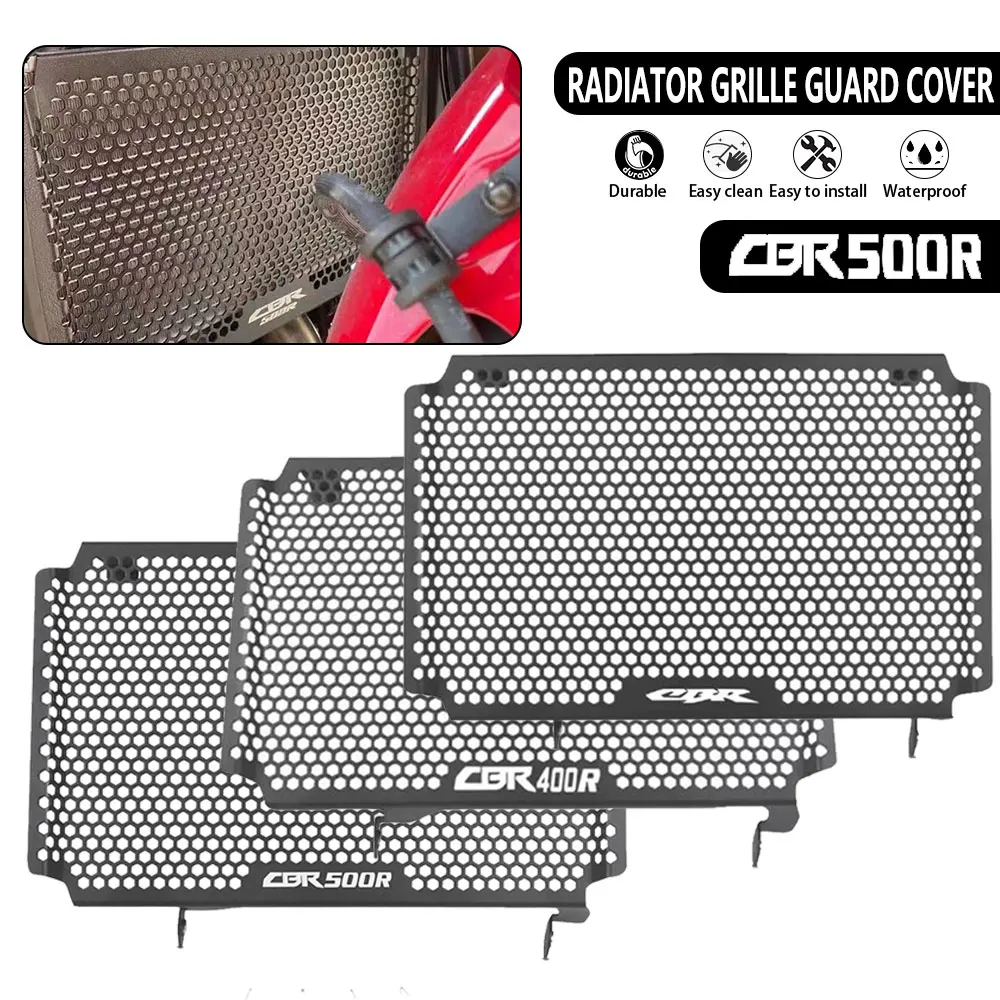 

Radiator Grille Guard Cover Protector Grill For Honda CBR500R 2013-2017 2018 2019 2020 2021 2022 2023 2024 CBR 500R CBR 500 R