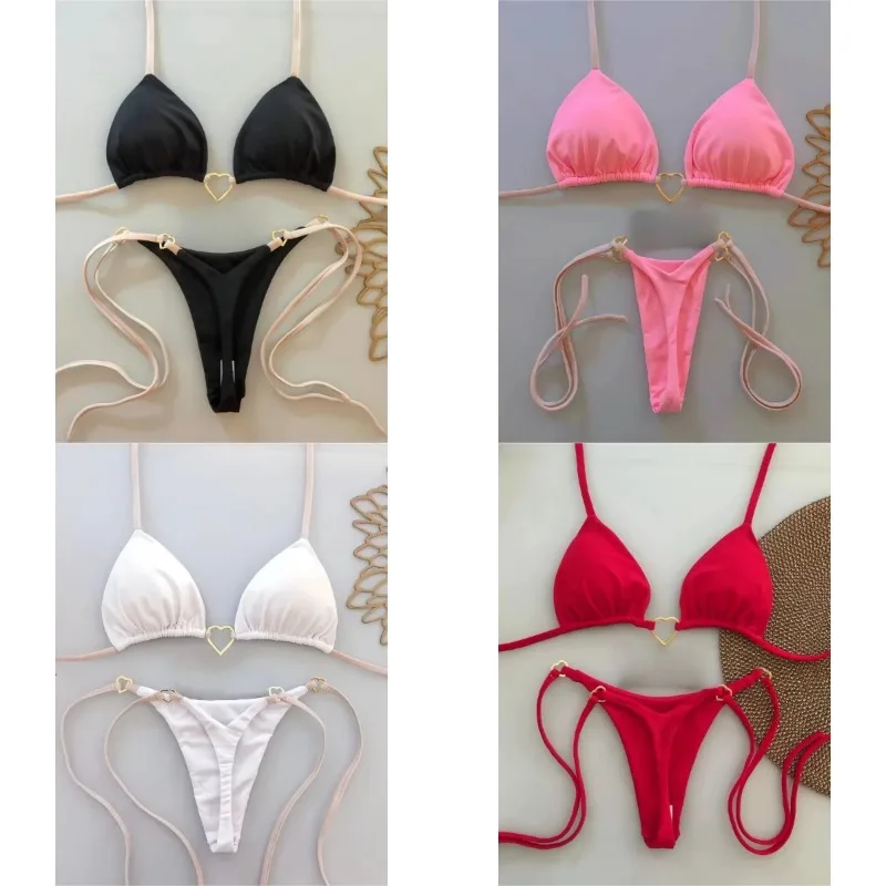 

Сексуальное женское бикини, новый комплект бикини с бюстгальтером пуш-ап, купальник для девочек, однотонный черный, красный, синий, пляжная одежда, женский купальник с нагрудником