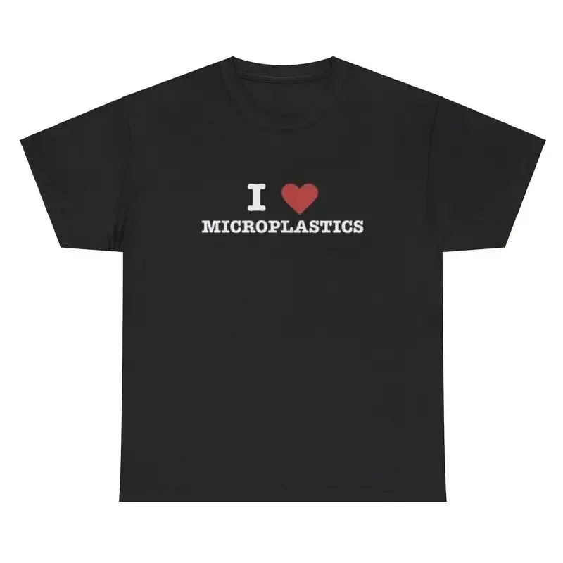I Love Microplastics T Shirt Funny Oddly Specific Weirdcore Unhinged Meme