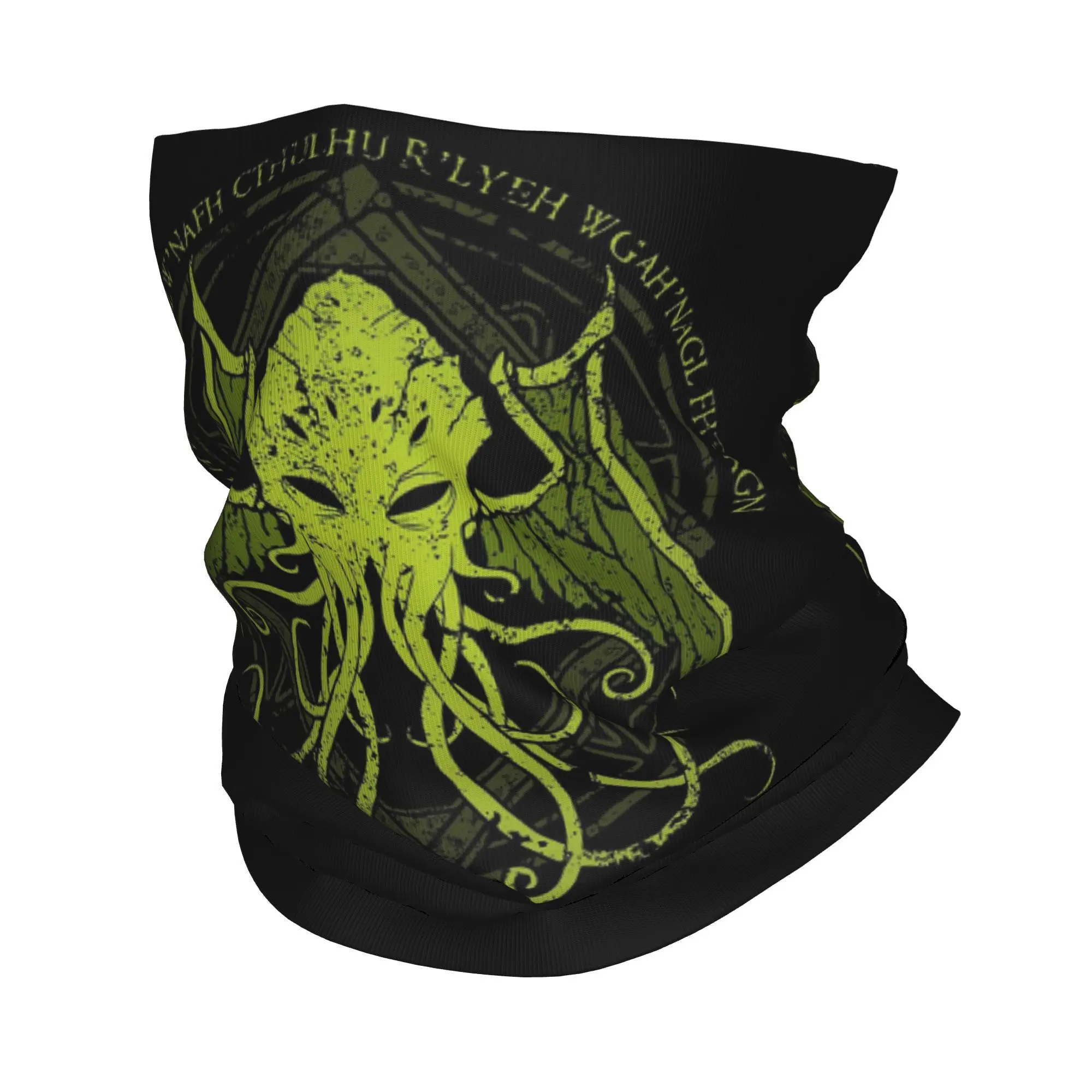 

Cthulhu Lovecraft Distressed Chant design v2 Бандана Шея Гетры Шарф с принтом Многофункциональная Балаклава Велоспорт