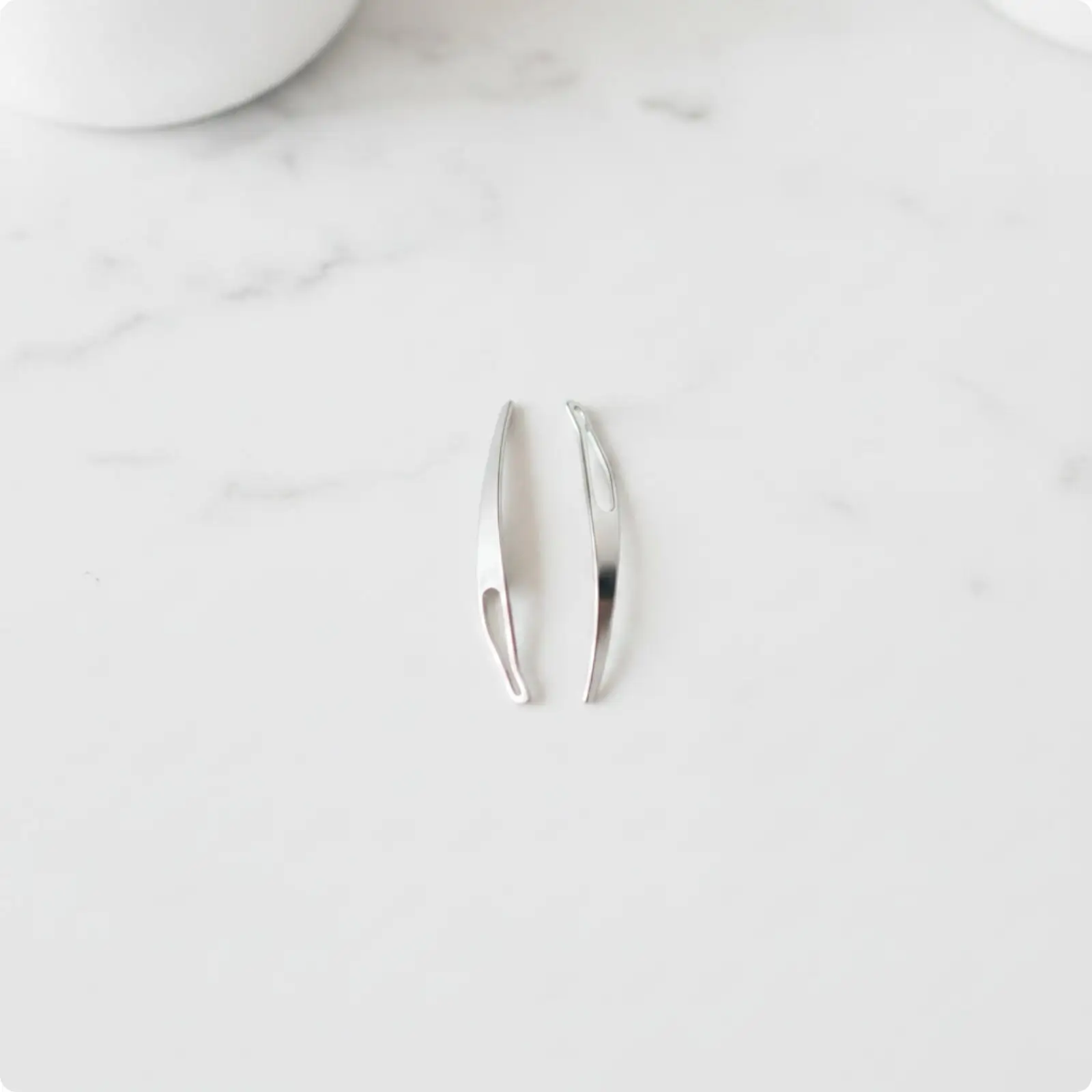 2 Pieces Easy to Use Hair Styling Hook | Curved crafted from metal, Braiding Hook, Hair Braiding Tool