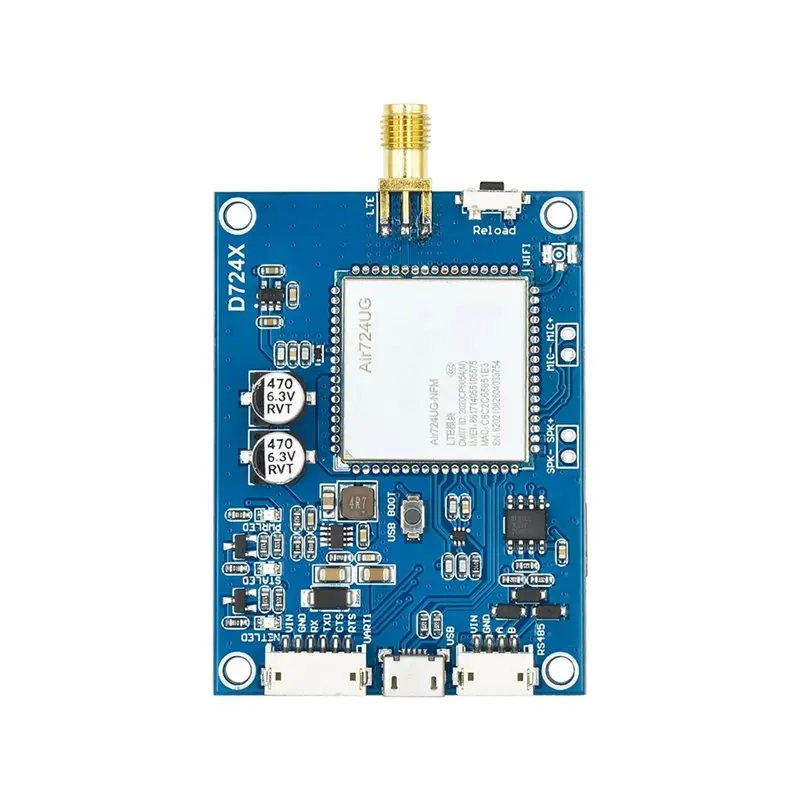 

B04C-4G Модуль Air724ug DTU IOT-связь Зарядка MQTT 4G Полная совместимость сети