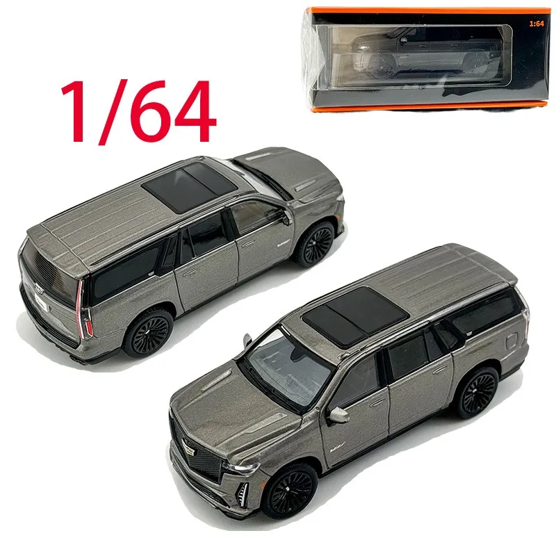 

GCD Diecast 1/64 Scale Cadillac Alloy Car Model Cadillac Escalade ESV Play Vehicles Toys for Boys Original Box Collection