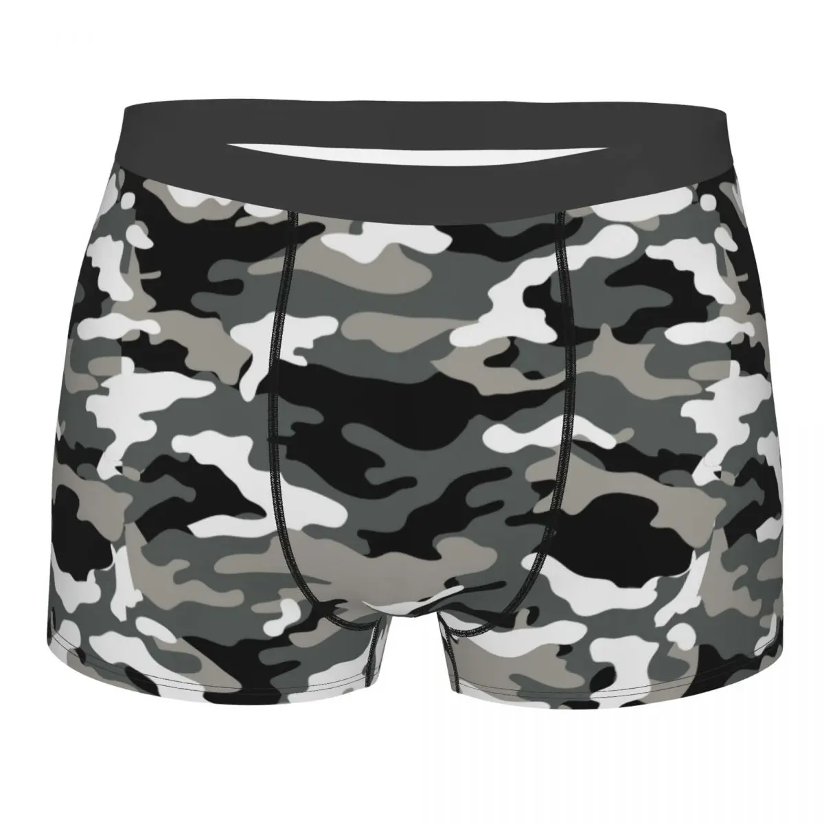 

Крутые классические традиционные камуфляжные боксеры, мужское удобное нижнее белье, подарок на день Святого Валентина для мужа, парня