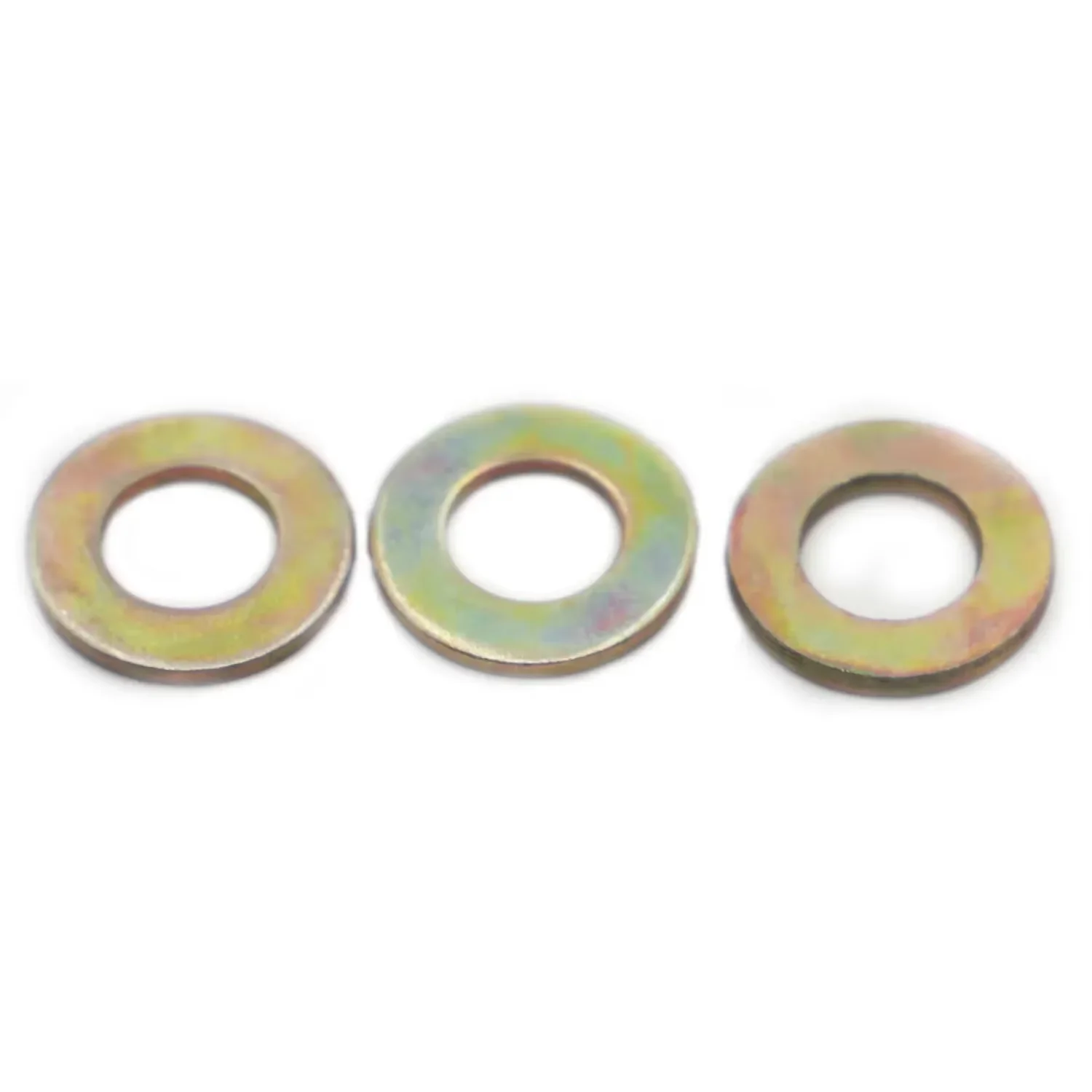 M2 m3 m4 m5 m6 m8 m10 m12 m14 m16 Klasse 8,8 farbiges Zink-Kohlenstoffstahl-Flachscheiben-Dichtung kissen – Detail 1