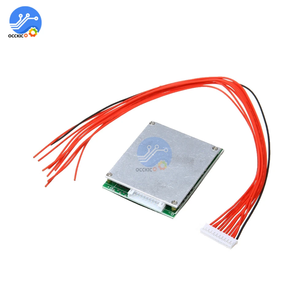 10S 36V 15A 20A 35A Lithium แบตเตอรี่โมดูล PCB Li-Ion BMS แบตเตอรี่ Balancer PCM สำหรับจักรยานไฟฟ้าจักรยาน