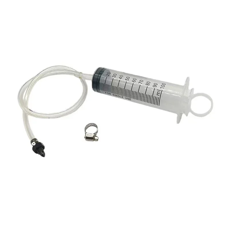 Motorcycle Bleed Kit Brake Fluid Extractor Brake Hose Bleed Air Tool For Hydraulic Disc Brake For Honda Yamaha Kawasaki Suzuki
