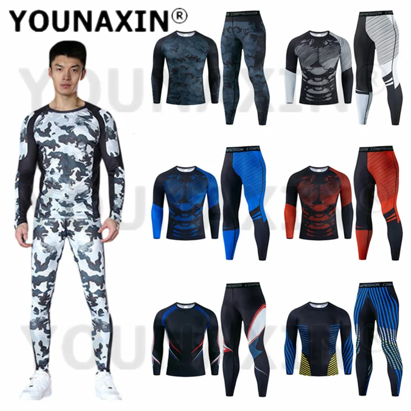 

Men's Large Size Running Pants Tight Yoga T-shirt Sportswear Fitness Training Sport Clothing Gym Trouser S M L XL 2XL 3XL 4XL
