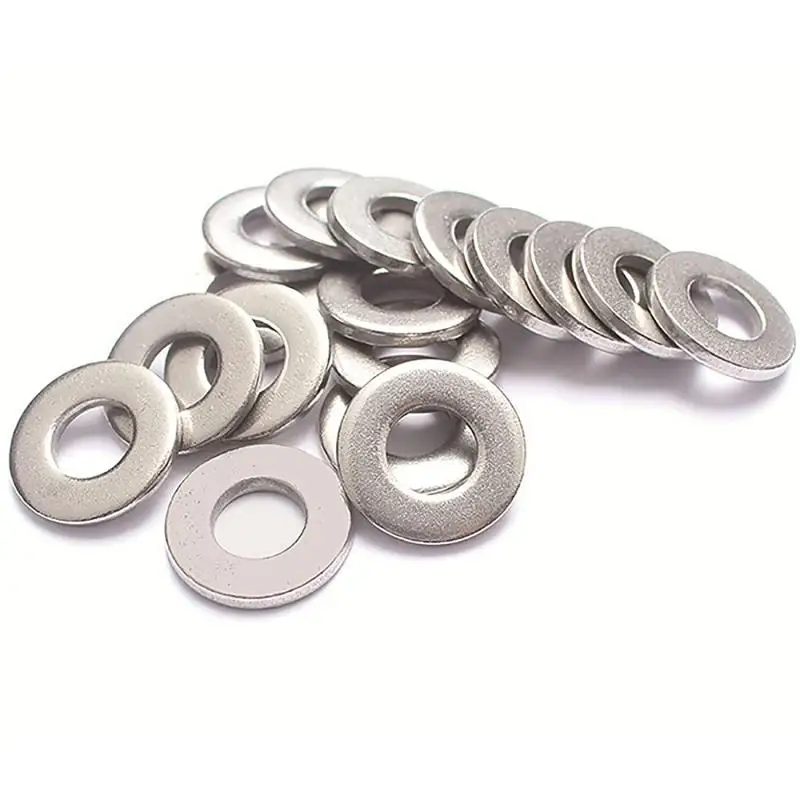 5-100PC In Acciaio Rondella M1.6 M2 M2.5 M3 M4 M5 M6 M8 M10 M12 M14-M18 304 In Acciaio Inox di Grandi Dimensioni Rondella Guarnizione