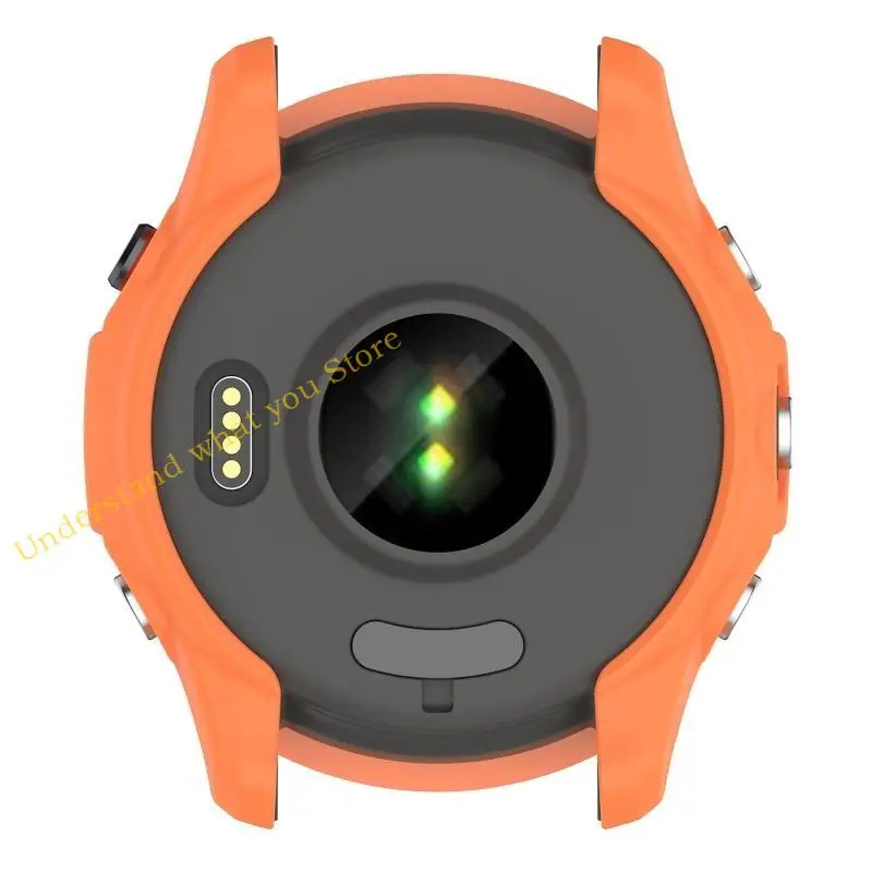J60A для Forerunner255 Shock-Resection Watch For Case Anti-Scratch Cover Washable Bumper f
