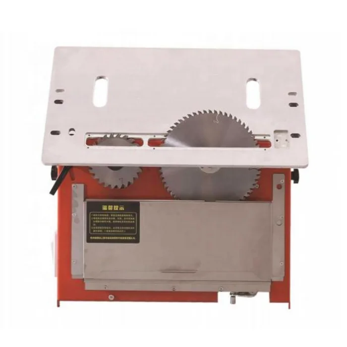 

Small Woodworking 45/90 Degree Mini Manual Wood Cutting Tilt Table Saw Head Dust Free Sawing Portable Circular Saw Machine