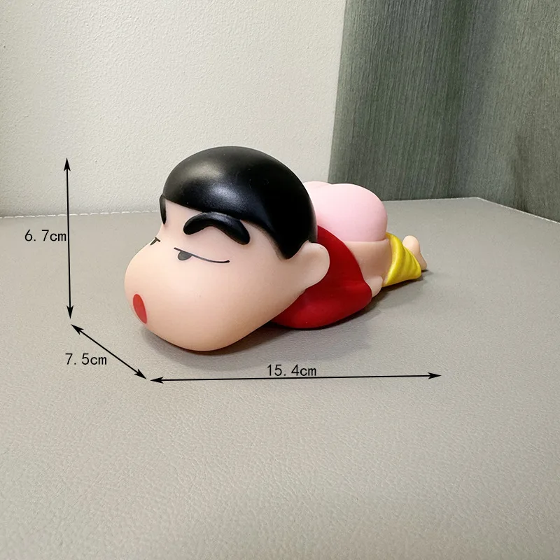 New Crayon ShinChans Anime Action Figure Car Desktop Funny Shinnosuke Nohara Ornaments Statue Dolls Birthday Toy Christmas Gifts view 6