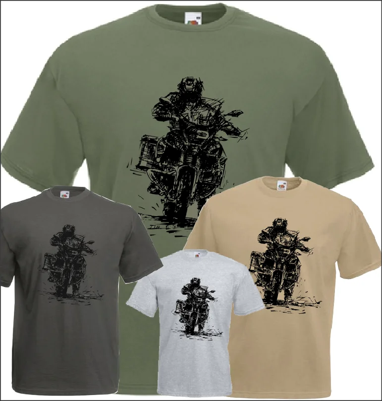 Tシャツオートバイ1200 gsa 1250,冒険,スポーツマン