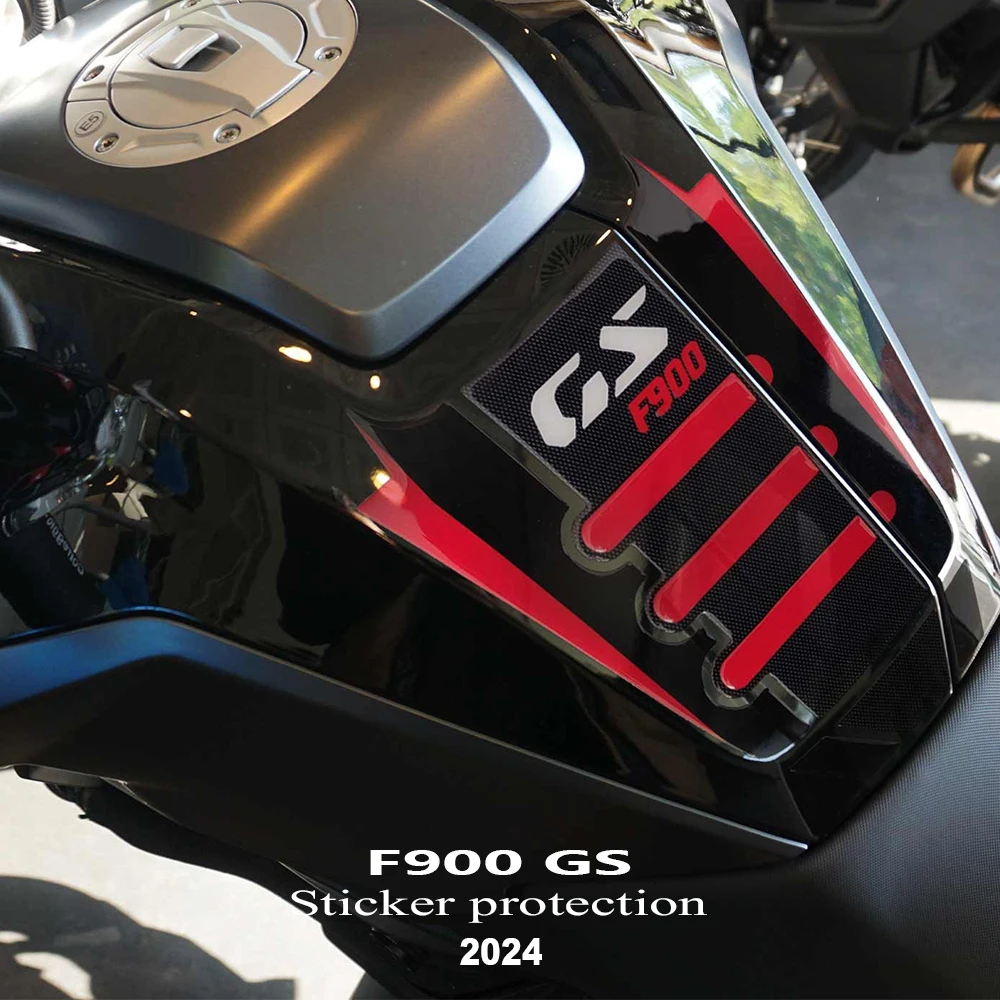 3D Stickers Tank Pads Knee Traction for BMW F900 GS F900GS F900 GS 2024- Fuel Tank Protection Sticker Decals Accessories