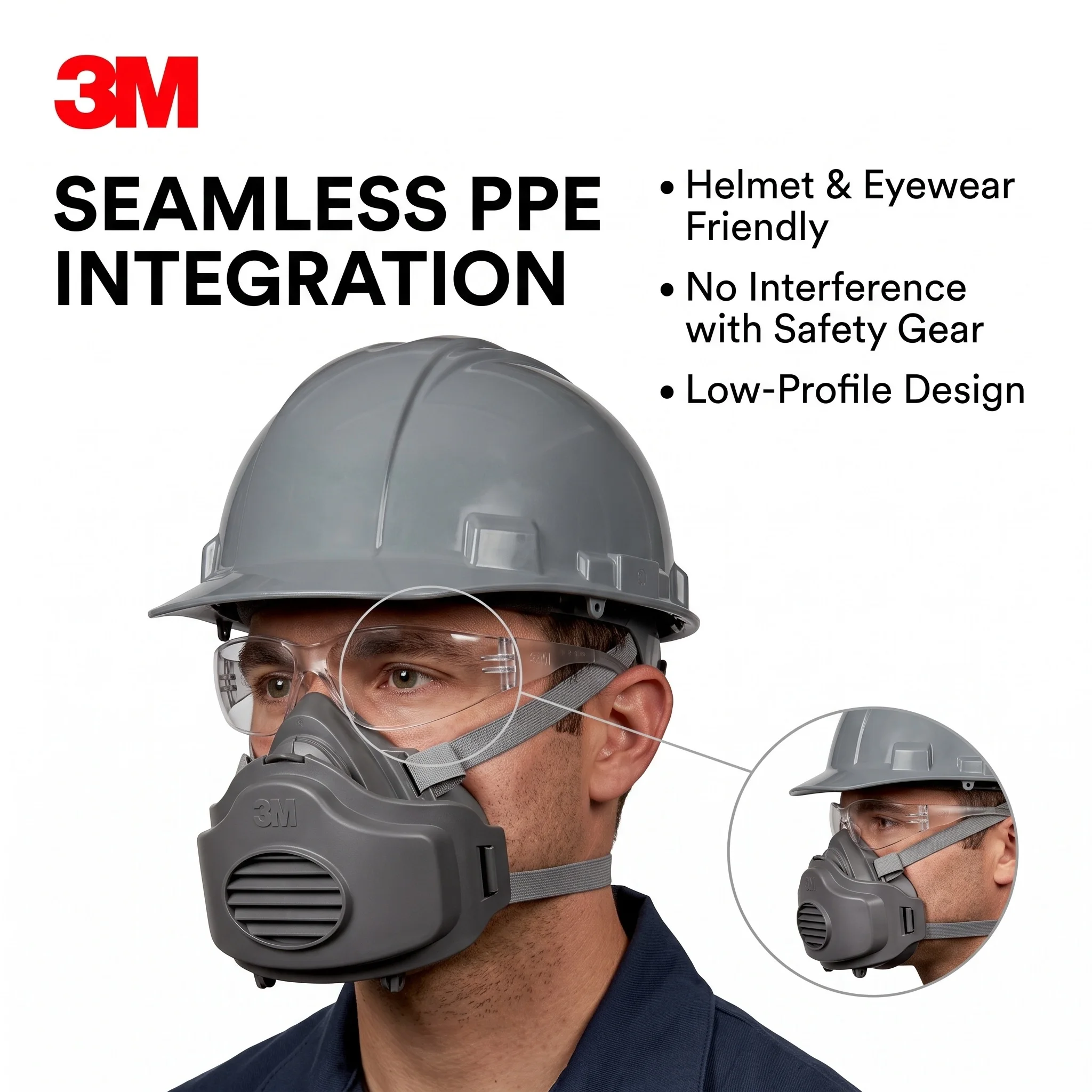 3M Dust Mask Respirator Half Mask Safety Work Filter Mask for Sanding Grinding Painting 3M 3270 3200 Mascarilla Para Polvo