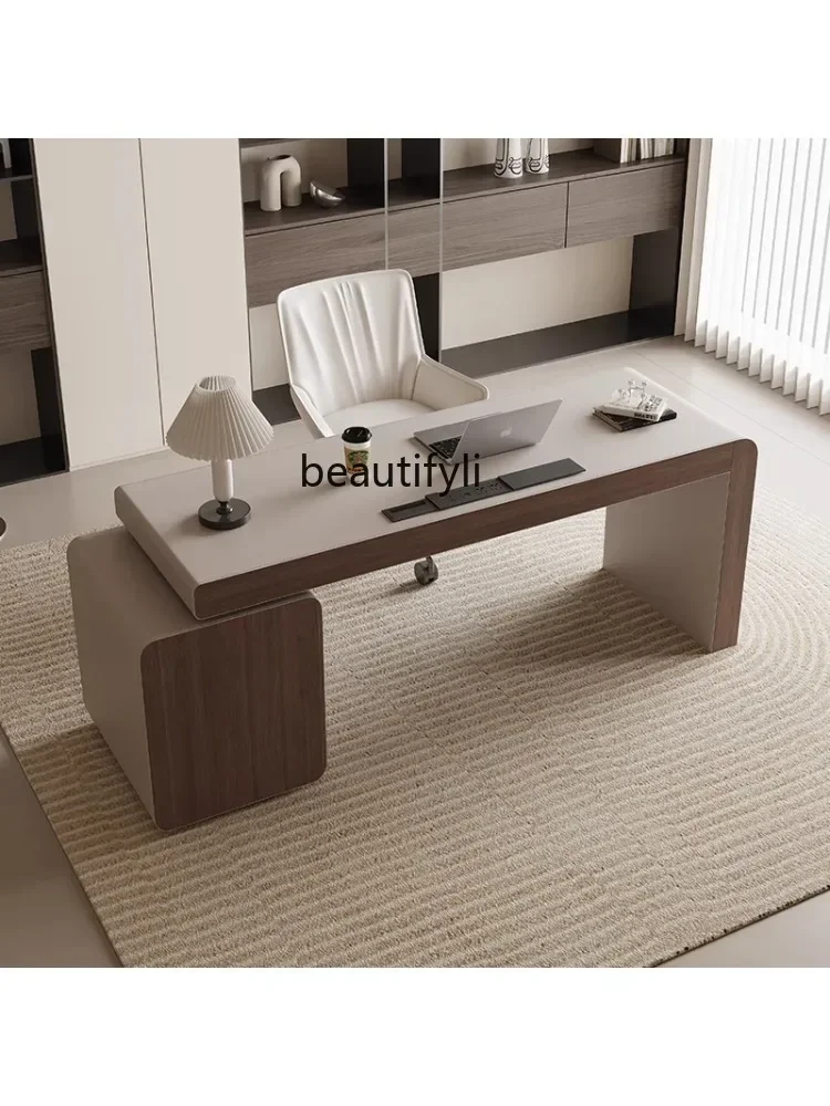 

XZRetro style desk light luxury modern study bedroom computer table designer creative desk writing desk