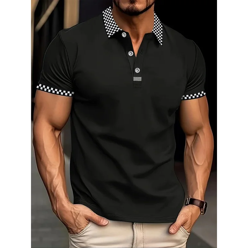 The New men's POLO Shirts For The Summer Of 2026 Are Made With 3D Printing technology, Featuring breathability, lightness, Casua