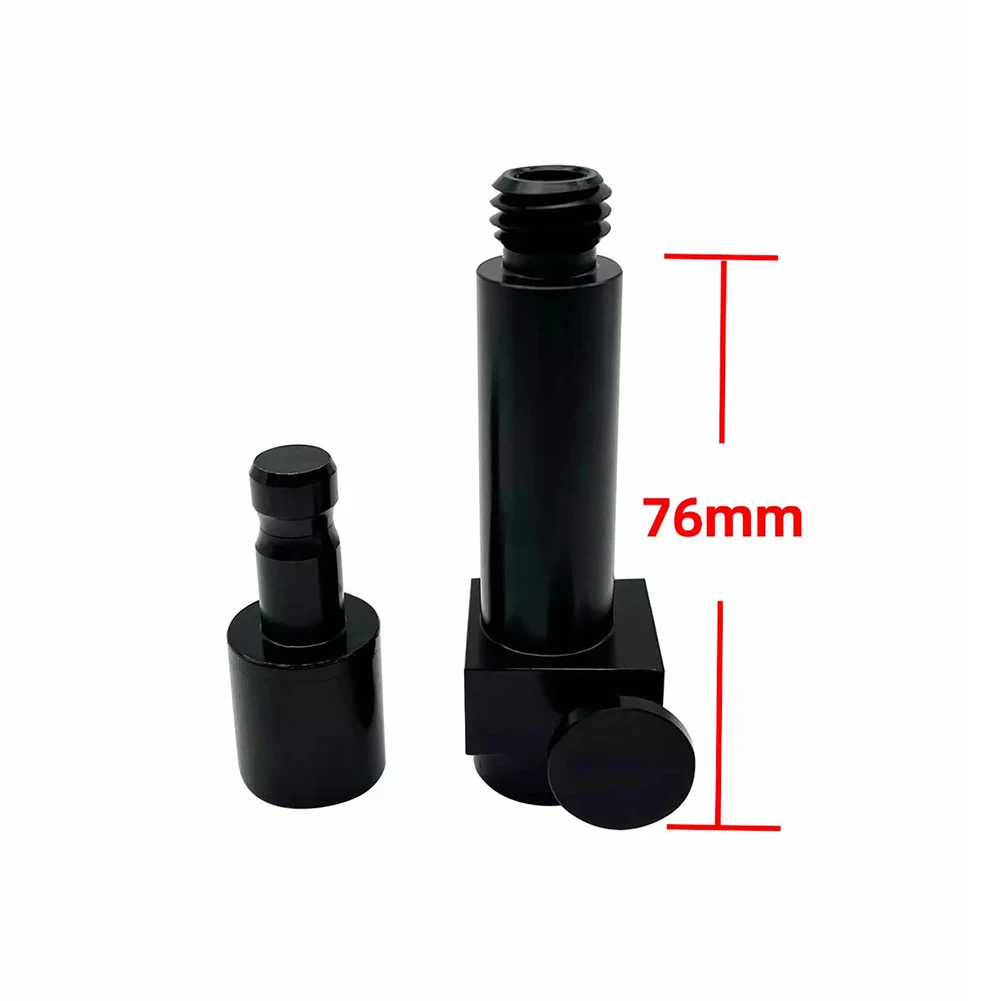 1 zestaw wielofunkcyjnych złączy do konwersji 10cm zestaw adapterów szybkiego zwalniania do słupa GPS 5/8x11 gwint geodezyjny części do elektronarzędzi