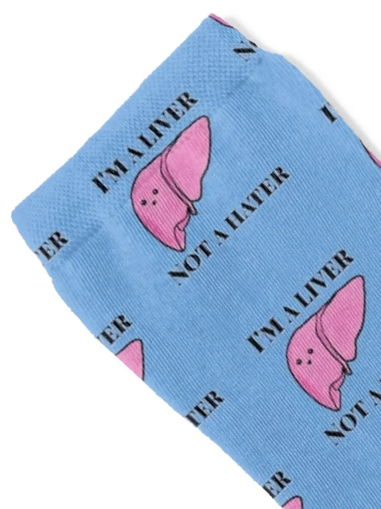 I'm a liver not a hater Socks retro designer brand Socks Woman Men's