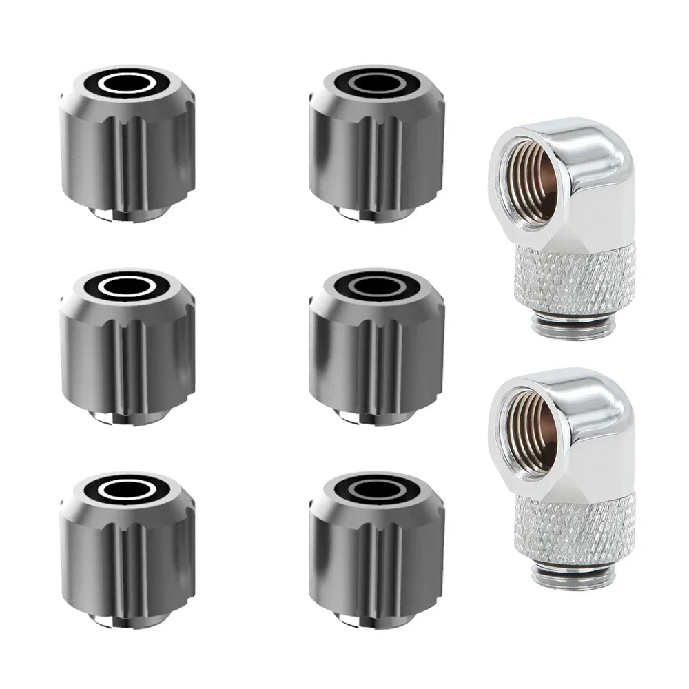 ALSEYE – réservoir de pompe de bloc CPU avec ventilateur LED, dissipateur de chaleur pour ordinateur liquide tout-en-un, connecteurs de refroidissement par eau, refroidisseur de 360mm, bricolage