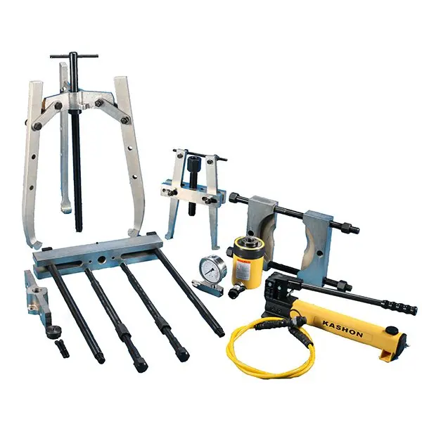 Three Jaw Hand Hydraulic Gear Bearing Puller Tensioner Kit 8 20 30 50 Ton Industrial Extractor Wheel   Machine Tool