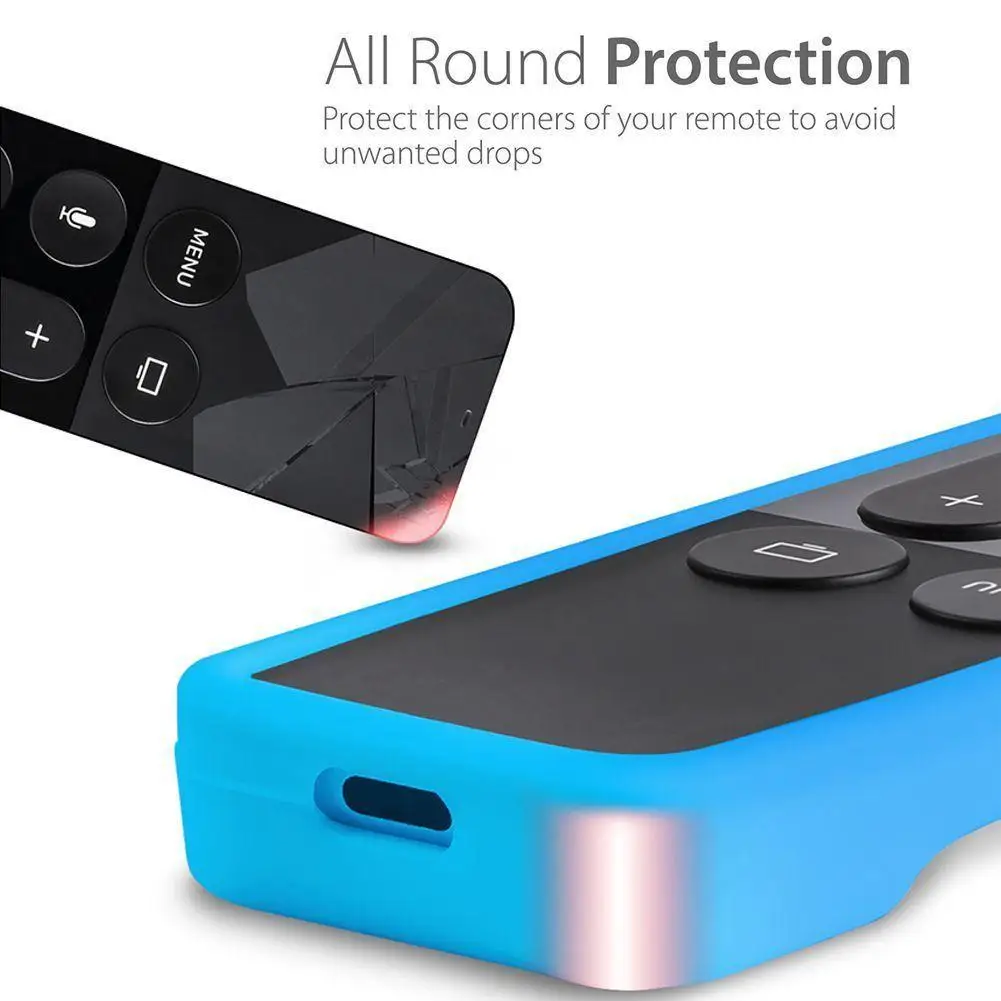 TV Remote Control Cover Case Protective Cover For Apple TV 4K 4th Generation Siri Remote