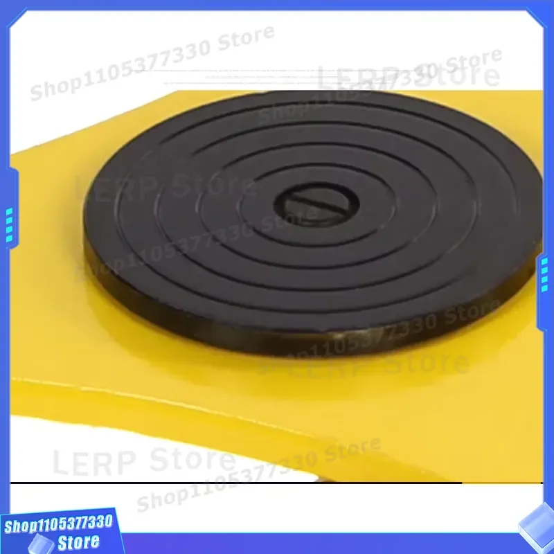 Heavy Duty Industrial Machinery Mover 6600Lbs Capacity with 3 Rotating Rollers 360 Degree Swivel Ice Skates Dolly for