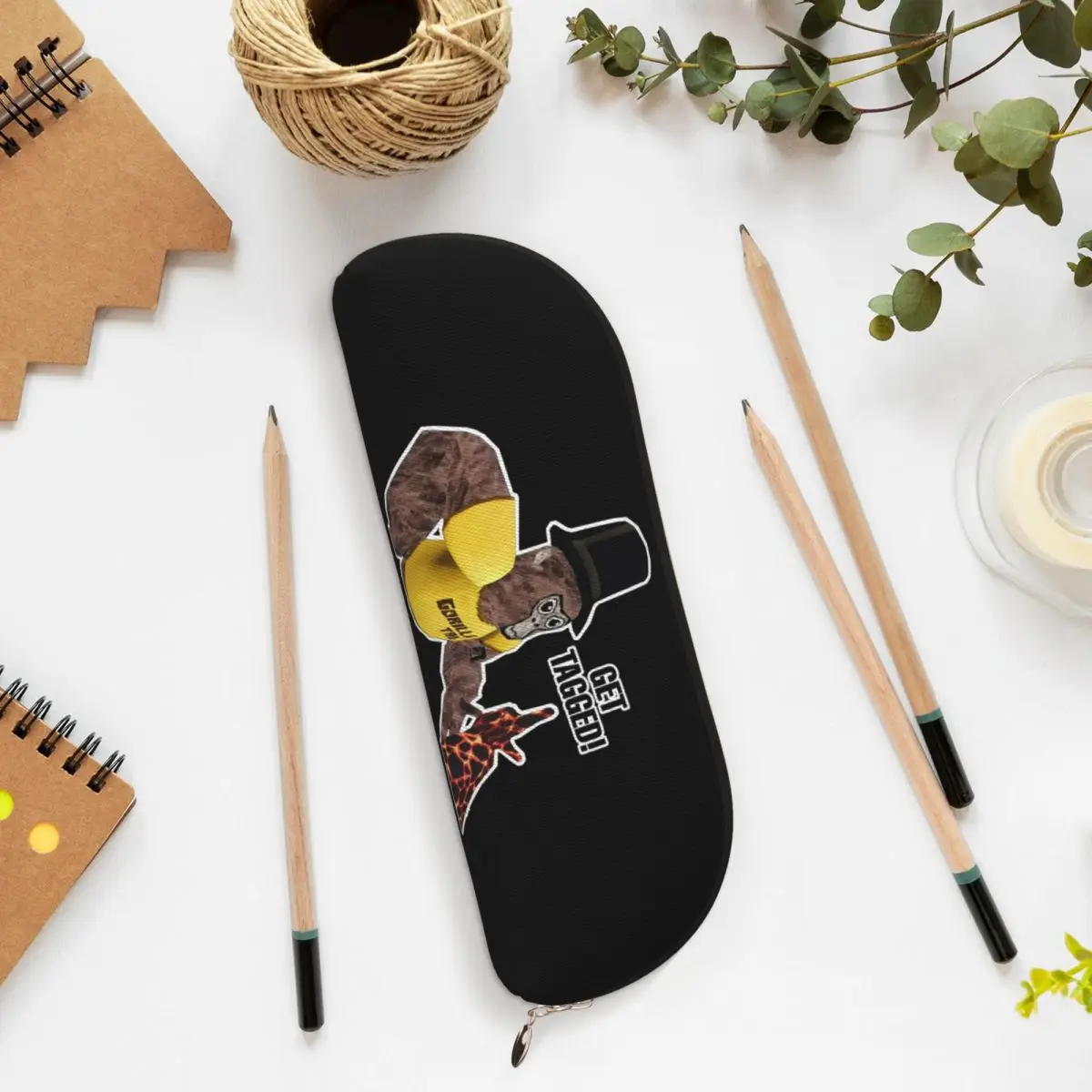 

Gorilla Tag Обезьяна Пеналы Пенал для хранения канцелярских принадлежностей Большая вместительная коробка для ручек Сумка-карандаш для мальчиков и девочек Школьная