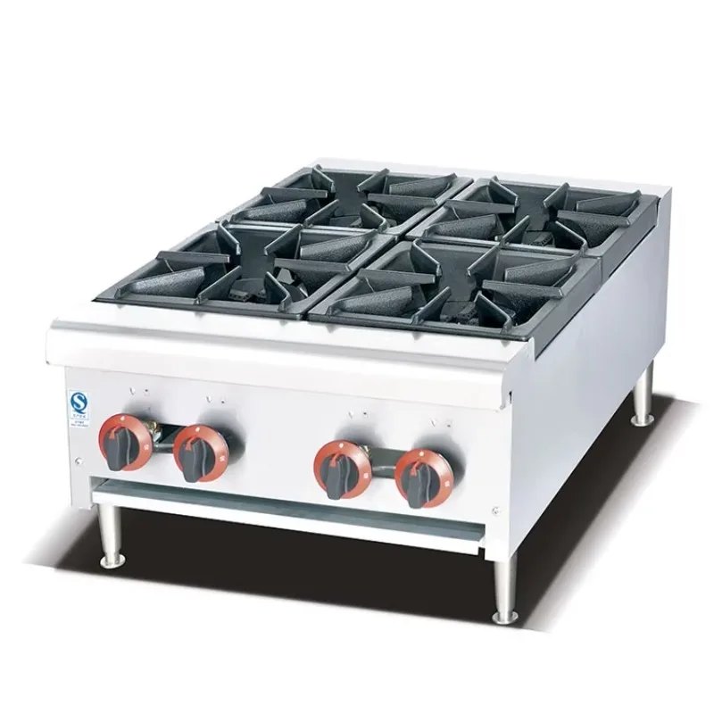 Commercial Gas Cooker 4 burner Electric Stove with Oven Range with CE 4burner Gas Stove & Grill/4 burner Gas Hob