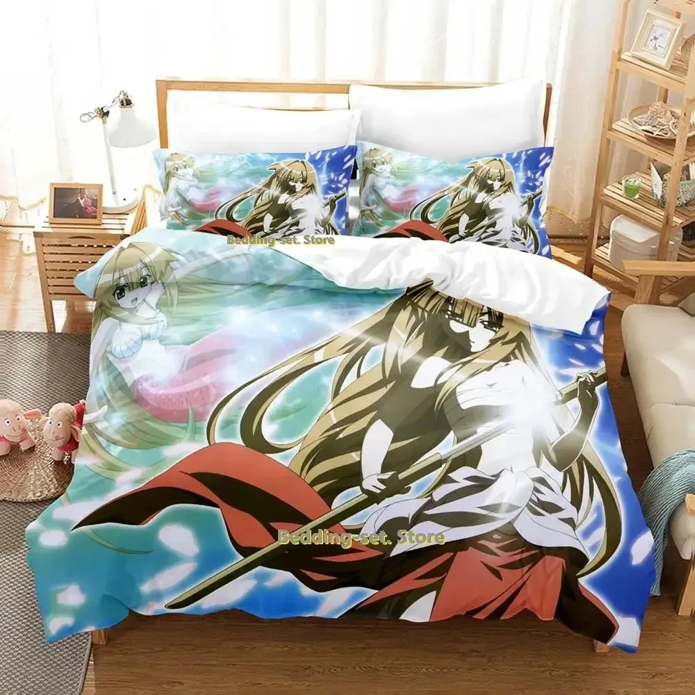 Seto No Hanayome My Bride Is A Mermaid Bedding Set Single Twin Full Queen King Size Bed Set Kids Bedroom Duvetcover Sets Anime