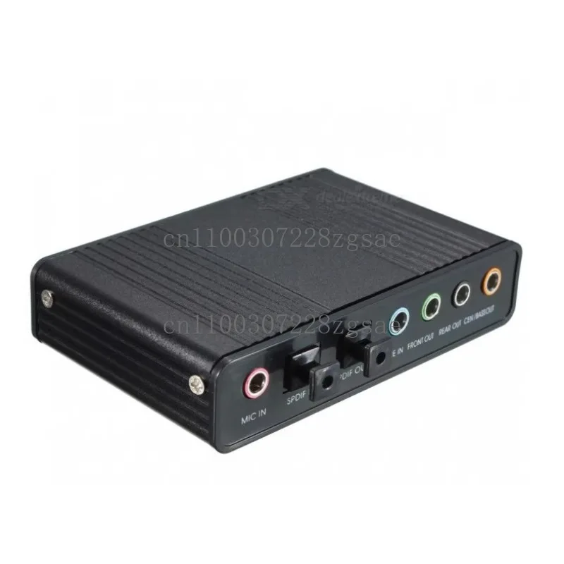 USB5.1 sound card external independent fiber optic power amplifier speaker desktop notebook surround DTS5.1