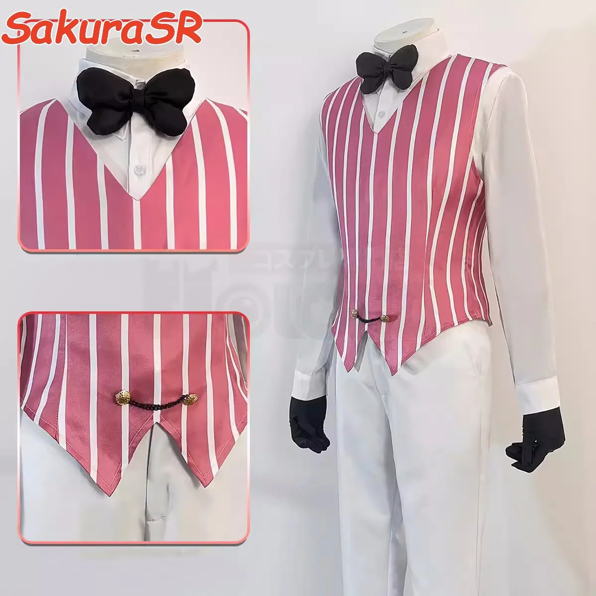 Lucifer Cosplay Kostuum Anime Cosplay Mannen Kostuum Lucifer Morningstar Cosplay Hoed