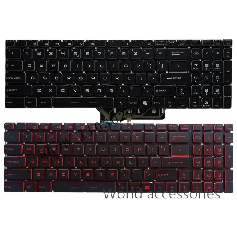 

Новая американская клавиатура для MSI MS-16J1 MS-16J2 MS-16J3 MS-16J9 MS-179B MS-17C1 английский #