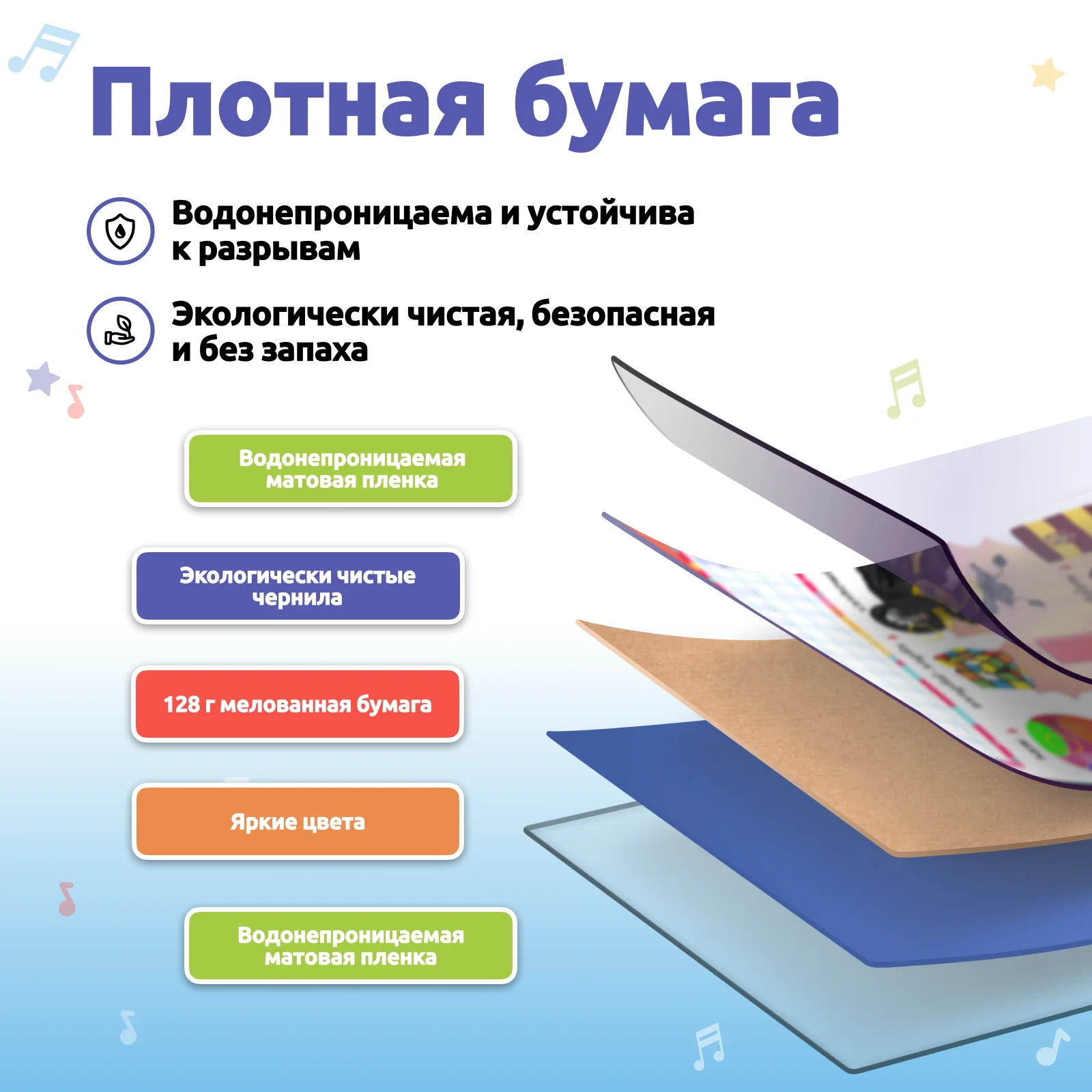 Russian Point Reading Books Children\'s Early Educational Toys Montessori Smart Multifunctional Book For Toddler Learning Russian