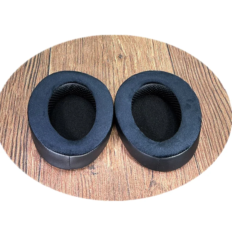 Perforated Ear Pads Mesh Fabric OR VELVET Ice Silk For HIFIMAN EDITION X XS HE1000 SE ARYA Headphones Replacement Ear Pad Black