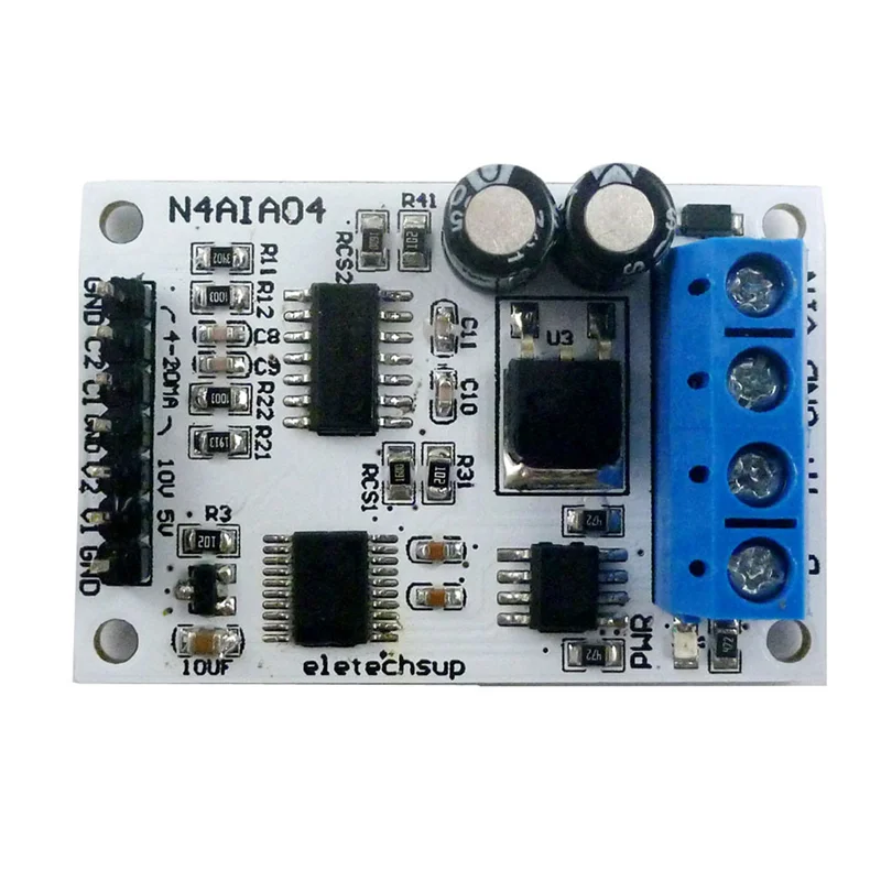 

ELETECHSUP 4-20MA Voltage Signal Acquisition RS485 Modbus RTU Module