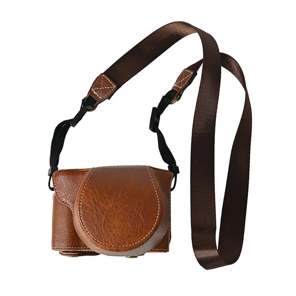 For Fujifilm X-M5 Synthetic Leather Camera Base Body Cover Kit Case Protector 15-45mm F/3.5-5.6 Can Be Disassembled B-BtLife