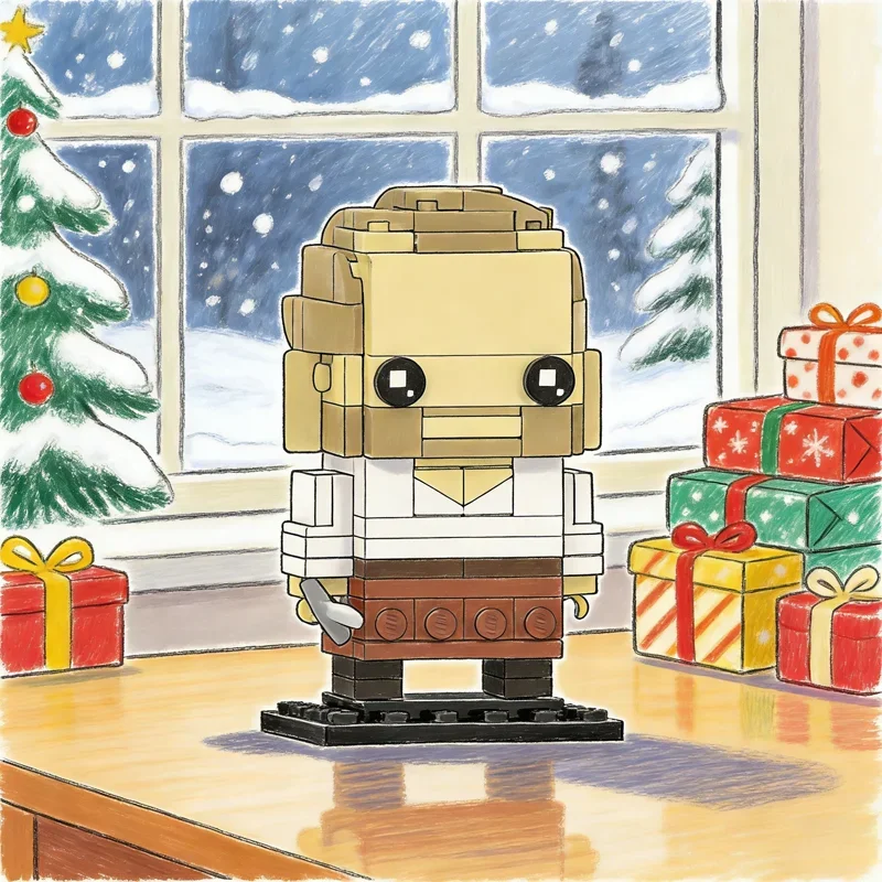 145 Piezas MOC Jorah Mormont, Bloques de Construcción Brickheadz de Juego de Tronos, Juguete de Construcción, Regalo de Navidad, Bloques de Construcción DIY, Idea Creativa