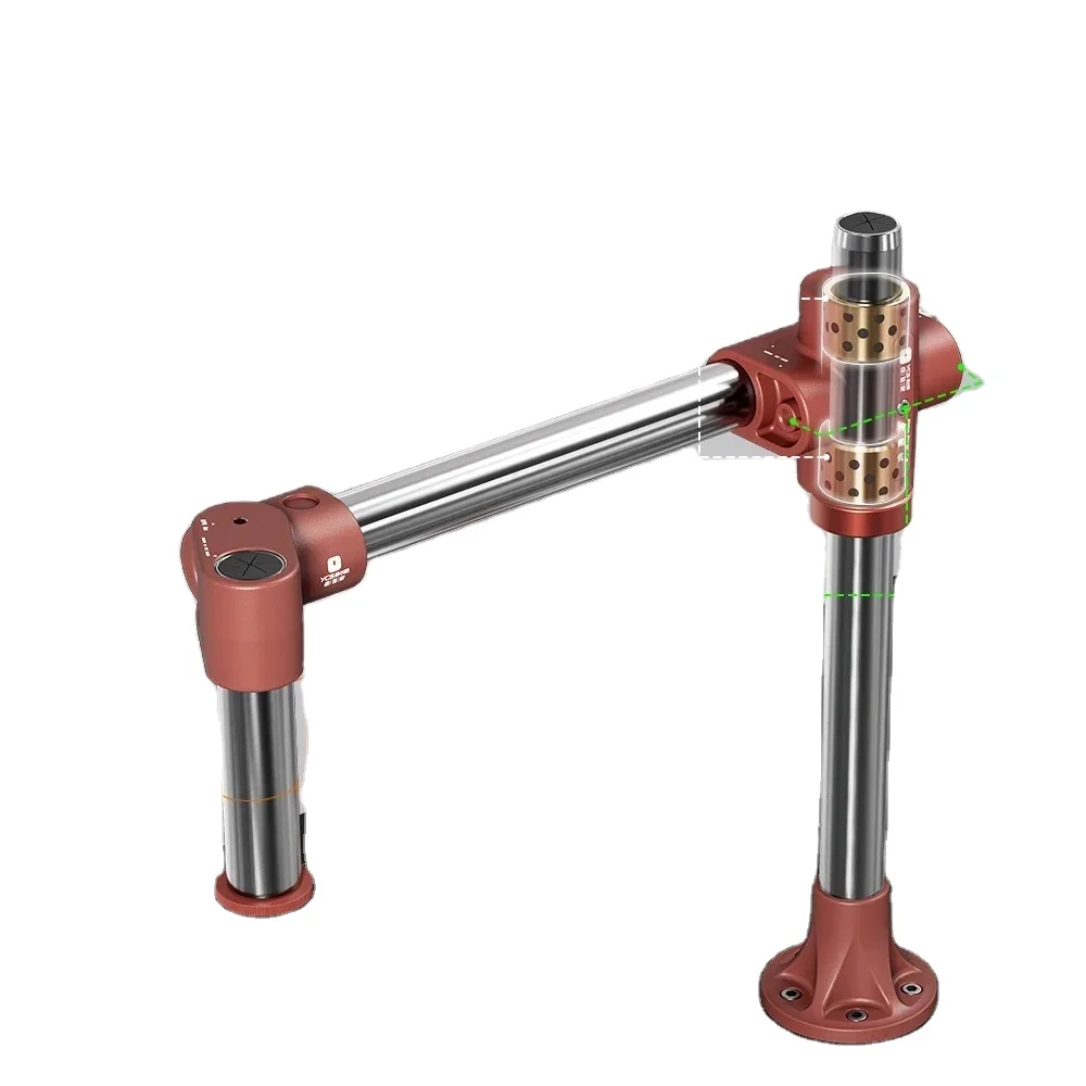 Swing Arm Bracket Microscope Adjustable Bracket Extra Long Threaded Arm Compatible with 99% Microscope Maintenance Tools