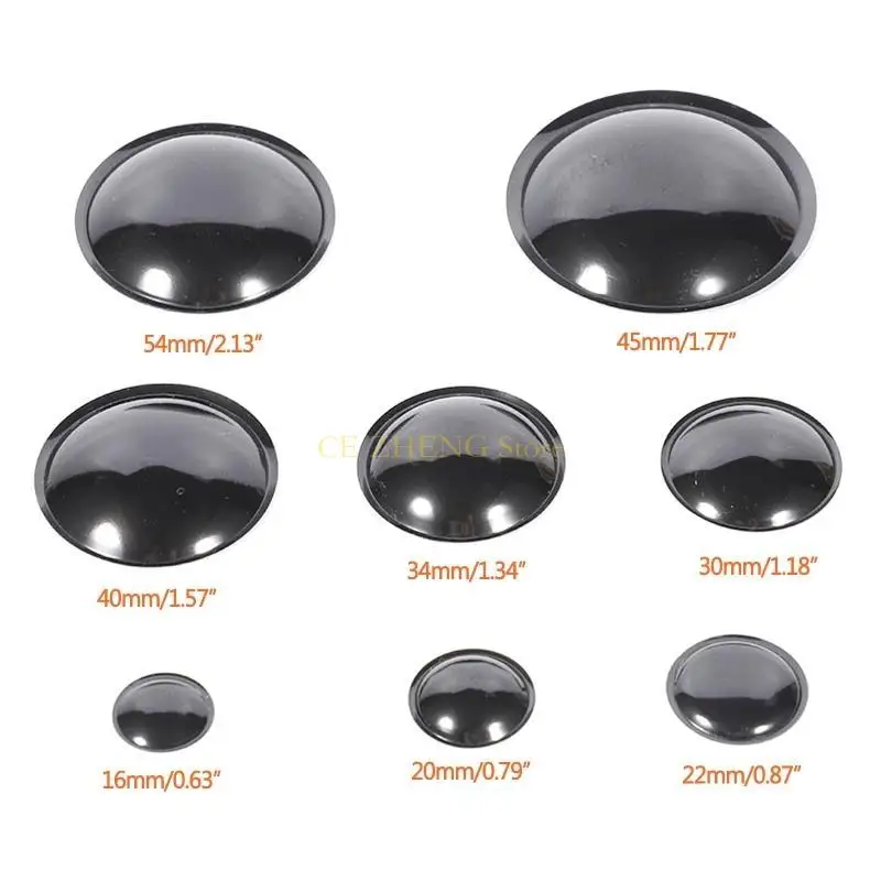 E56B 스피커 먼지 캡 직경 20mm, 22mm, 30mm, 34mm, 40mm, 45mm, 54mm, 18mm 옵션