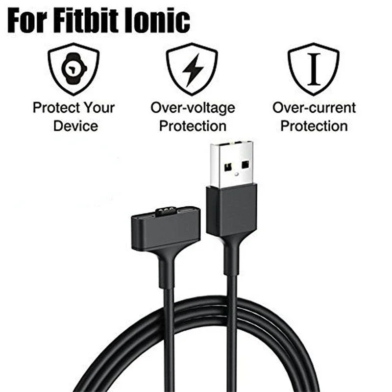 

Replacement USB Charging Cord For FitBit Ionic Watch Charge Cable For FitBit Ionic Smart Watch Smart Band Accessorie