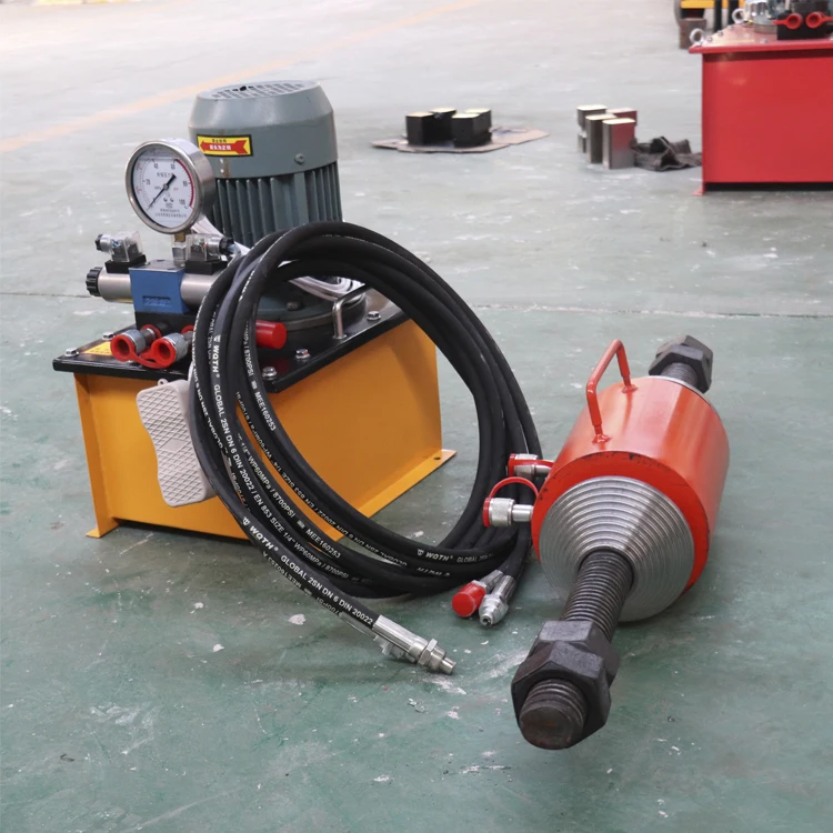 Manual Excavator Maintenance Equipment Crawler Remover Construction Machinery Bushing Press Crawler Repair Pressing Machine