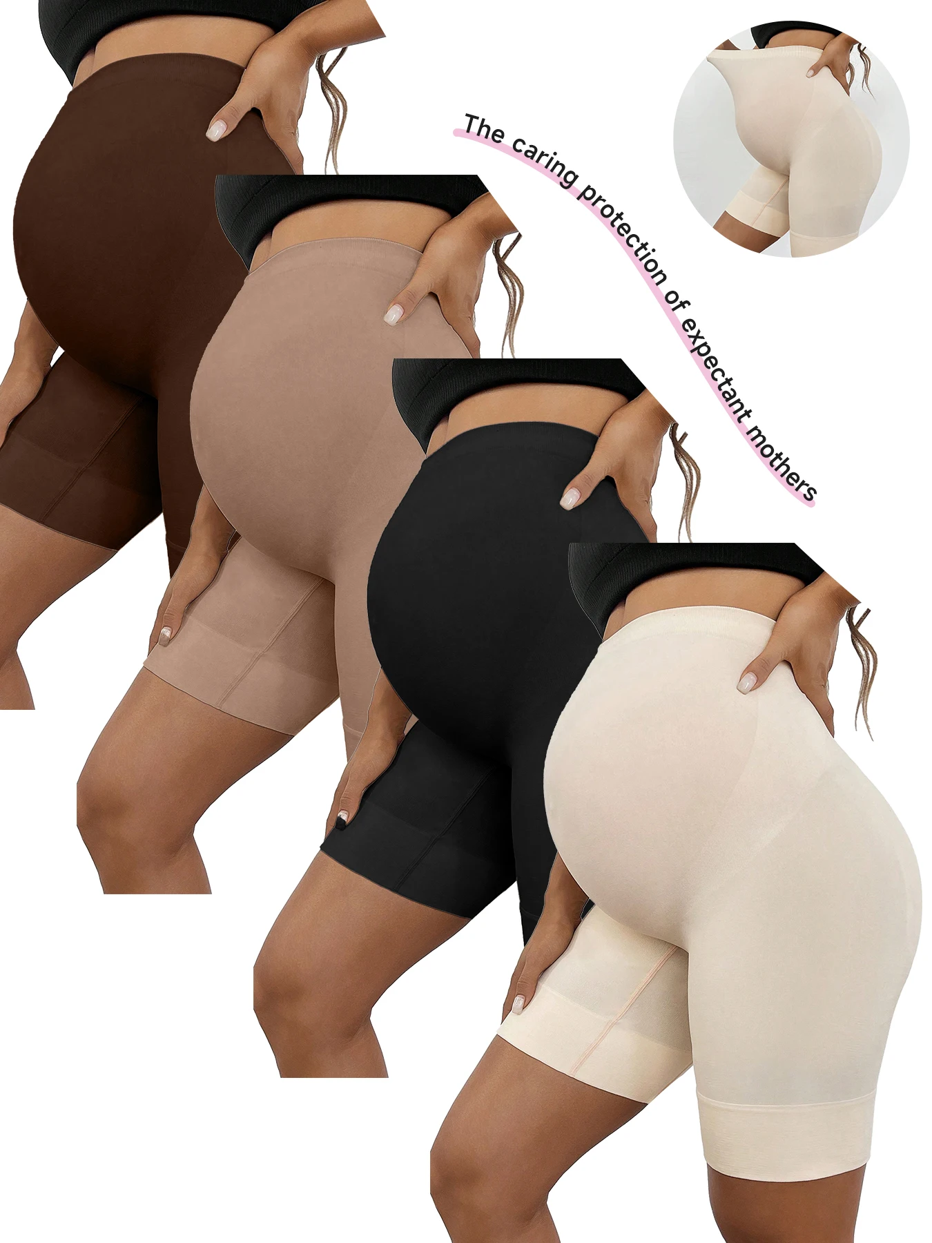 Maternity Leggings Short High Waist Sport Hip Clothes Pregnant Woman Yoga Fitness Sports Clothing Slim Fashion Shorts Clothes