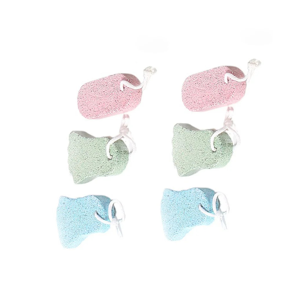 

6 шт., пемза для удаления мозолей на ногах, прочный скребок для омертвевшей кожи, педикюрный инструмент для ухода за ногами, педикюрный инструмент, пемза, камень для ног