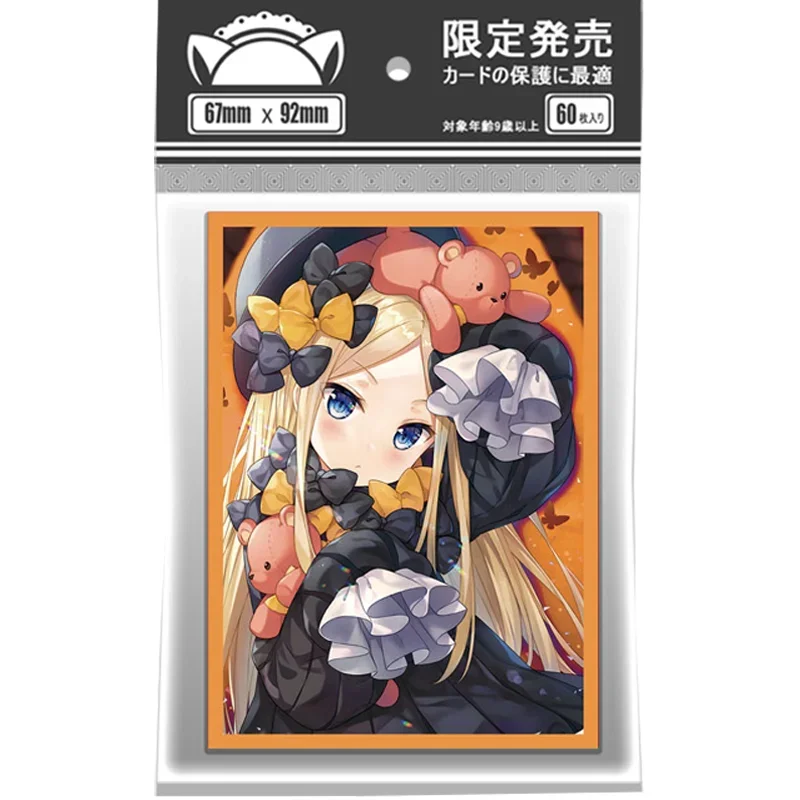 60 teile/satz Karten Ärmel Anime Schicksal fgo abigail katsushika hokusai selbst gemacht Anime Spiel sammeln Schutz Album Binder DIY Spielzeug